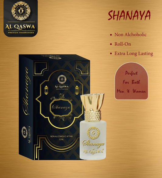 Al Qaswa Shanaya | 12ML | LONG-LASTING | ALCOHOL-FREE