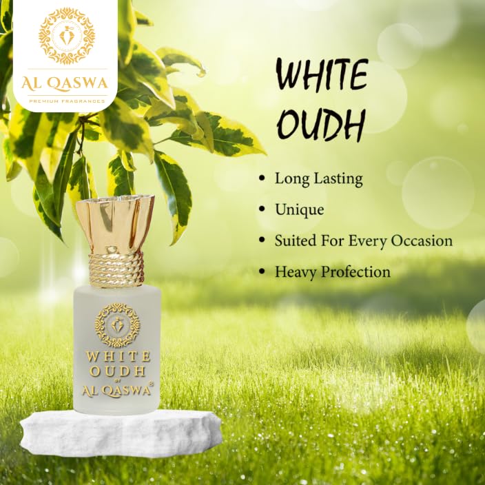 White Oudh | Al Qaswa | 12ML | LONG-LASTING | ALCOHOL-FREE
