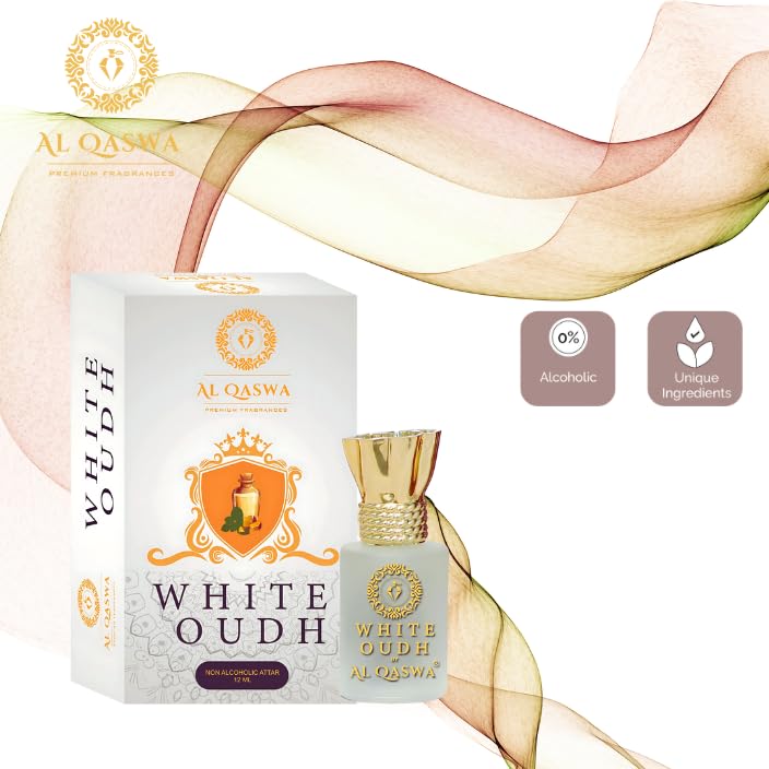 White Oudh | Al Qaswa | 12ML | LONG-LASTING | ALCOHOL-FREE