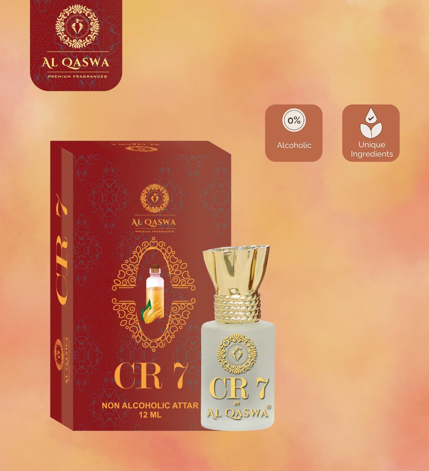 CR 7 | Al Qaswa | 12ML | LONG-LASTING | ALCOHOL-FREE