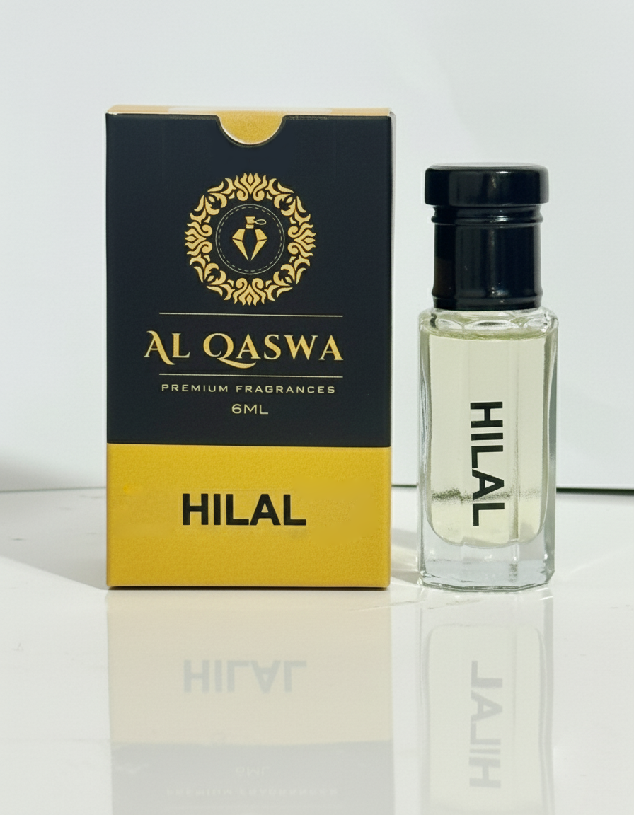Hilal | Al Qaswa | 6ML | Long-Lasting   | Alcohol-Free